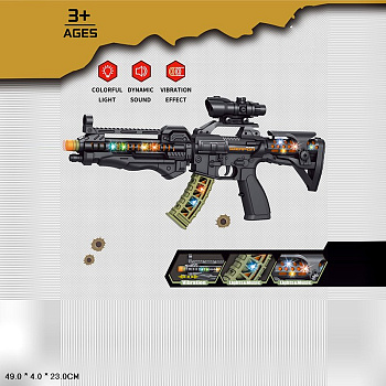 Игрушка Автомат звук, свет 688-113 в пакете