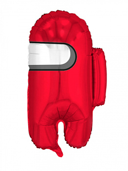 Шар Agura Космонавтик красный (26'/65см) 220342