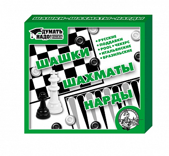 Шашки, нарды, шахматы 01451 (Дес.Кор.)