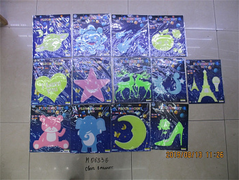 Стикер свет в темноте M06336 на листе