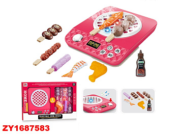 Гриль (игрушка) 6850А на батар. с набором продуктов в/к