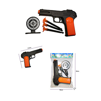 Игрушка Пистолет со стрелками 1006C-1 в пакете