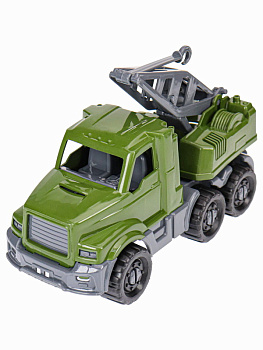 Машинка Эвакуатор Добрыня Военный (20см) И-7990
