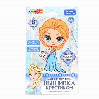Вышивка MultiArt Снежная принцесса VSHPRINC-120456