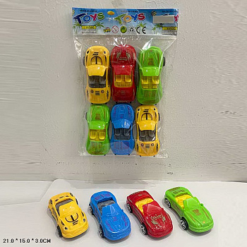 Набор авто 618-132 (6шт) в пакете