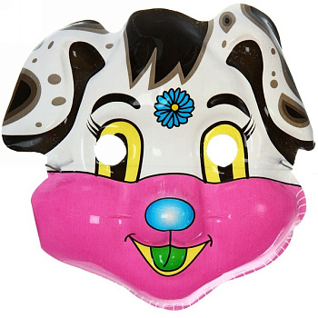 Маска карнавал. Щенок, пластик 770-0180