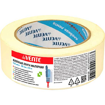 Скотч малярный deVENTE 38мм*40м 4163101 125мкм
