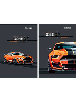 Блокнот А7  48л. Проф-Пресс "Мотоспорт и граффити-1" Б48-4706 склейка,цв.мел..обл.,блок-офсет Б48-47