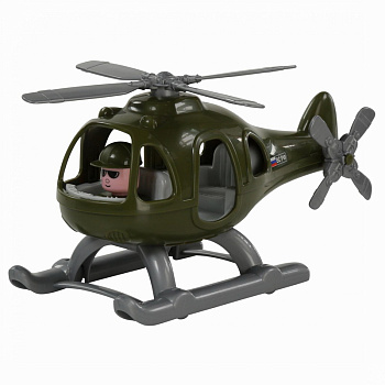 Вертолет военный Гром ( 29,5x22x15см) в/сет 72320 (Полесье)