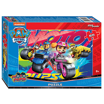 Пазлы (60эл) Щенячий патруль (new 1) 81225 (Степ Пазл)