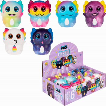 Глазастый сквиш Аксолотль 8-9см, в/асс, пакет+д/б Т26168