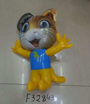 Надувашка кошка 40см F32843