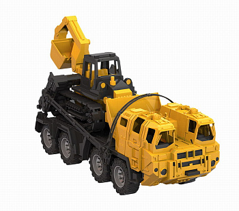 Тягач Урал с трактором 481164 (Нордпласт)