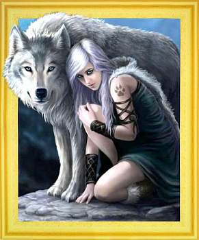 Алмазная мозаика (40х50см) с подрамником, полное заполнение 5D 0591 LT