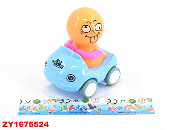 Автомобильчик 888B с крейзи-фигуркой в пакете