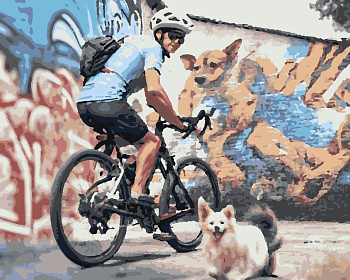 Картина по ном. на холсте (50х40см) с подрам. По пути КН50401824