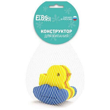 Игрушка-конструктор д/купания mini Уточка 03-024