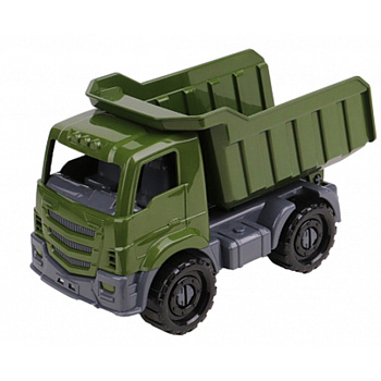 Машинка Самосвал Илья Военный (22см) И-8238