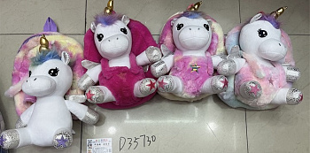 МС.Рюкзак с игрушкой единорог D35730