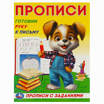 Прописи А5 с заданиями Готовим руку к письму 978-5-506-09278-0