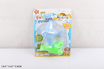 Набор водоплавающих игрушек (2шт) B801 на листе