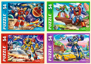 Пазлы (54эл) Эпоха трансформеров П54-2619