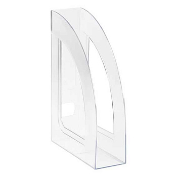 Лоток вертик.1-секц. СТАММ "Респект" 70мм прозрачн. ЛТВ-30857