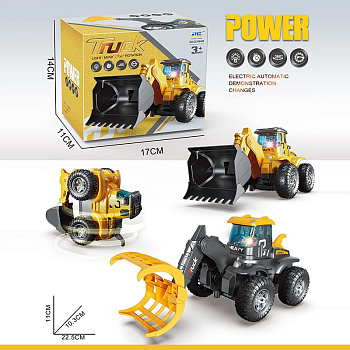 Трактор трюк. GC169-B8 (свет,звук) в/к