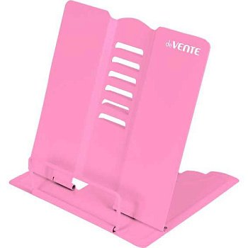 Подставка для книг deVENTE "School Pink" 8063530 розовая,метал.,15,4*15,2см,235гр.