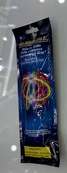 Неоновый светящийся шар в пакете D40381