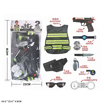 Набор полицейского HSY-145 в пакете