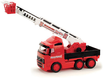 Автомобиль Volvo пожарный (82,3х19,5х34см) в/сет 8787 (Полесье)
