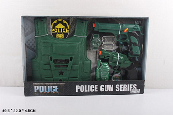 Набор полицейского 600-1 звук в/к