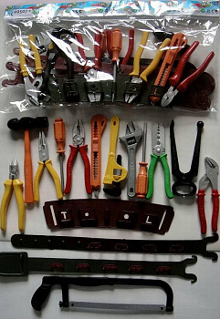 Набор инструментов Юный строитель 99507-1 (16пред) в пакете