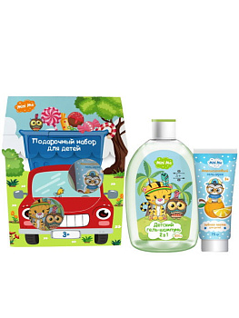Набор детский Сладкое путешествие (гель-шампунь 2в1 500мл+зуб.паста 75гр апельси