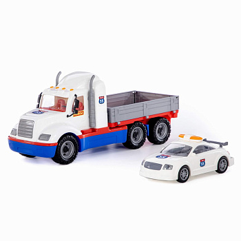 Автомобиль Майк бортовой + автомобиль инерц в/сет 94322 (Полесье)