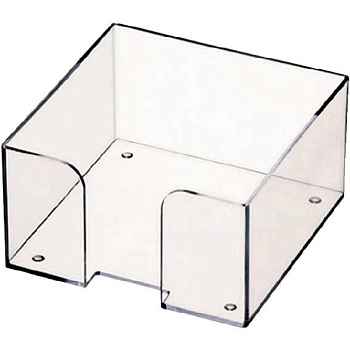 Бокс д/бумажного блока ATTOMEX 4105401 прозрачный (9*9*5)
