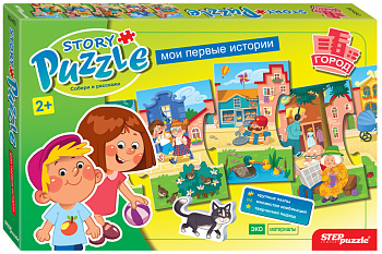 Пазл разв. Story puzzle Город 80480 (Степ Пазл)