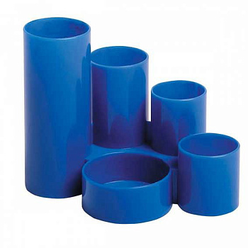 Подставка д/пиш.принадл. ПЧЕЛКА "Синий" ОР-1 5 секций