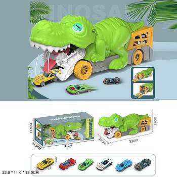 Автовоз 6722B-1 (дино собирает машинки) в/к