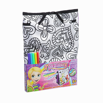 Вondibon Рюкзак д/раскрашивания (295х34х12см) MTBF046