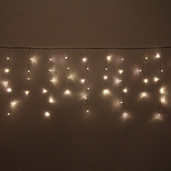 Эл.гирлянда д/улицы 183-273 Бахрома Мерцание 5м*40/60см,180лампLED,прозр.пров,1режим,IP-54,теплый 