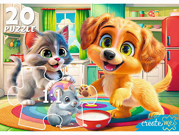 Макси-пазлы (20эл) Весёлая компания ПУ20-3172