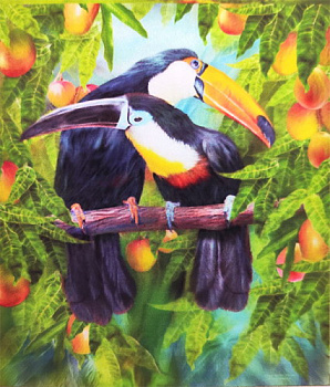 Алмазная мозаика (40х50см) с подрамником, полное заполнение1021 DP