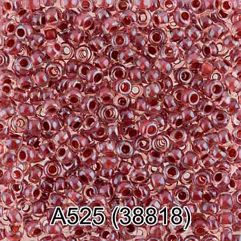 Бисер ГАММА круглый 1 10/0 2,3мм 5гр. 1-й сорт А525 коричневый ( 38818 )