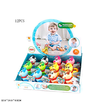 Заводная собачка 629 (12шт/уп) Цена за шт