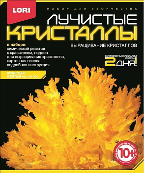 Лучистые кристаллы Желтый кристалл Лк-004 (Колорит)