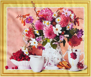 Алмазная мозаика (40х50см) с подрамником, полное заполнение 5D 0088 LT