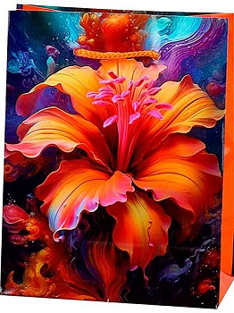 Пакет подарочный "Волшебный цветочек" глянц.лам. (11,5*14,5*6) ПКП-1109