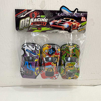 Набор авто 618-122 (3шт) в пакете